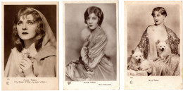 LOT 5, ACTRESS, ALICE TERRY, 3 POSTCARDS - Schauspieler