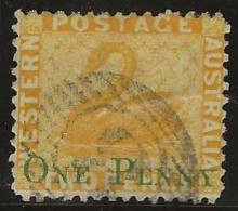 Western Australia     .   SG    .    67         .   O      .     Cancelled - Used Stamps