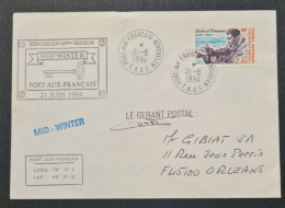 TAAF,  Timbre Numéro 188 Oblitéré De Kerguelen Le 21/6/1994. - Storia Postale