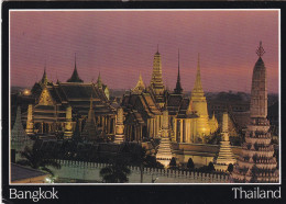 THAILANDE.. BANGKOK (ENVOYE DE).  " THE TEMPLE OF THE EMERALD BUDDHA ".  TEXTE ANNEE 1995+ TIMBRE - Thaïlande