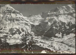 11306283 Grindelwald Panorama Mit Finsteraarhorn Berner Oberland Grindelwald - Other & Unclassified
