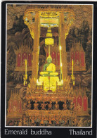 THAILANDE.. BANGKOK (ENVOYE DE).  " THE EMERALD BUDDHA ".  TEXTE ANNEE 1995+ TIMBRES - Thailand