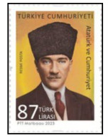 2023 Mustafa Kemal Ataturk Official Stamps MNH - Dienstzegels