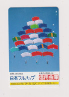 JAPAN  - Parachute Display Magnetic Phonecard - Japan