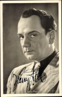 CPA Schauspieler Harry Piel, Portrait, Autogramm - Schauspieler