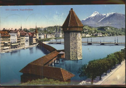11306232 Luzern LU Kapellbruecke Wasserturm See Luzern - Autres & Non Classés
