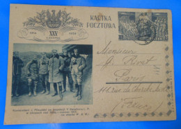 ENTIER POSTAL SUR CARTE  -  1939 - Enteros Postales