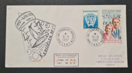 TAAF,  Timbres Numéros 171 Et 198 Oblitérés De Kerguelen Le 31/8/1997. - Cartas & Documentos