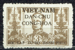 Viet-Nam Nord - Timbre D'Indochine Surchargé - Viêt-Nam