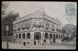 92 - Asnières  - Le Nouvel Hotel Des Poste - Animée - Asnieres Sur Seine