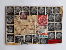 1940. Interesting Multi Franked Cover. - Lettres & Documents