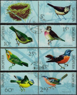 ALBANIA 1971, FAUNA, BIRDS, COMPLETE USED SERIES With GOOD QUALITY - Albanie