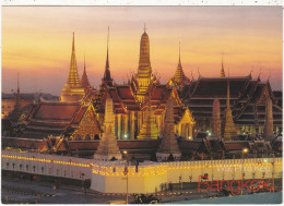 THAILANDE.. BANGKOK.(ENVOYE DE). TEMPLE. " WAT PHRA KEO ". ANNEE 2002 + TEXTE + TIMBRE - Tailandia