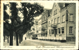 CPA Sankt Goar Am Rhein, Café Hauser Mit Rheinpromenade - Other & Unclassified
