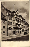 CPA Stockach Im Hegau Bade Württemberg, Stadt Hotel Adler Post, Inh. Hans Schneiderhan, Automobil - Sonstige & Ohne Zuordnung
