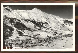 11305293 Davos GR Englisch Viertel Und Davos Dorf Mit Parsennbahn Graubuenden Da - Sonstige & Ohne Zuordnung