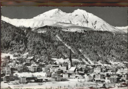 11305291 Davos GR Davos Platz Mit Schatzalp Schiahorn Und Strela Graubuenden Dav - Sonstige & Ohne Zuordnung