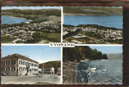 11305246 Yvonand Vue Generale Lac De Neuchatel Schwaene Yvonand - Sonstige & Ohne Zuordnung