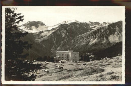 11305235 Arosa GR Berghotel Praetschli Mit Valbellahorn Feldpost Arosa - Sonstige & Ohne Zuordnung