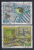 Italy 1984  Bauerliche Kultur (o) Mi.1896-1897 - 1981-90: Usados