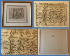 Carte Géographique Encadrée L'Artois - DESCRIPTIO COMITATVS ARTESIA - Geographical Maps