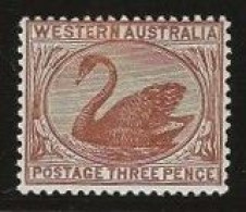Western Australia     .   SG    .   86           .   *       .     Mint-hinged - Mint Stamps
