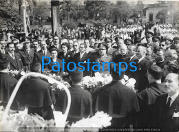229144 ARGENTINA TUCUMAN GOBERNADOR FERNANDO RIERA 1951 PEOPLE AND MILITARY 18 X 13 CM PHOTO NO POSTCARD - Argentine