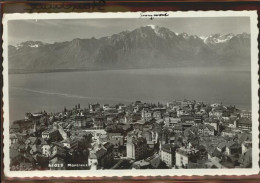 11305208 Montreux VD Vue Partielle Lac Leman Montreux - Sonstige & Ohne Zuordnung