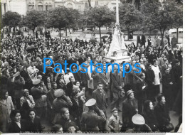 229145 ARGENTINA TUCUMAN GOBERNADOR FERNANDO RIERA 1951 PROCESION VIRGIN 18 X 13 CM PHOTO NO POSTCARD - Argentinien