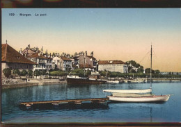 11305187 Morges Le Port Lac Leman Boote Morges - Sonstige & Ohne Zuordnung