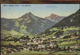 11305183 Chateau-d Oex Vue Generale Dent De Corjon Waadtlaender Alpen  Chateau-d - Sonstige & Ohne Zuordnung