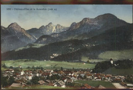 11305178 Chateau-d Oex Vue Partielle Et La Gummfluh Waadtlaender Alpen Chateau-d - Sonstige & Ohne Zuordnung