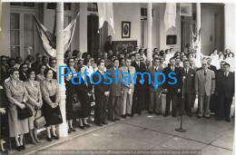 229146 ARGENTINA TUCUMAN GOBERNADOR FERNANDO RIERA 1951 & PEOPLE 18.5 X 12 CM PHOTO NO POSTCARD - Argentinien