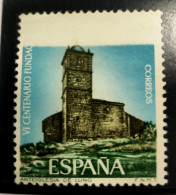 ESPAÑA. EDIFIL 1720 ** 80 CTSN IGLESIA DE LUNO. VARIEDAD IMPRESIÓN PARCIAL. - Unused Stamps