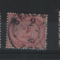 Deutsches Reich  Michel Kat.Nr.gest 37 (2) - Used Stamps