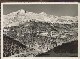 11305117 Arosa GR Gesamtansicht Mit Weisshorn Brunegghorn Tschuggen Arosa - Autres & Non Classés