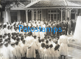 229148 ARGENTINA TUCUMAN GOBERNADOR FERNANDO RIERA 1951 SCHOOL BELGRANO ALUMNOS 18 X 13 CM PHOTO NO POSTCARD - Argentinien