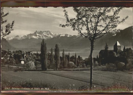 11305091 Blonay Chateau Dents Du Midi Wallis Lac Leman Blonay - Sonstige & Ohne Zuordnung