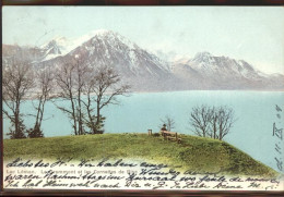 11305080 Lac Leman Genfersee Le Grammont Et Les Cornettes De Bise Genf - Autres & Non Classés