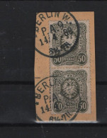 Deutsches Reich  Michel Kat.Nr.gest 38 Paar - Used Stamps