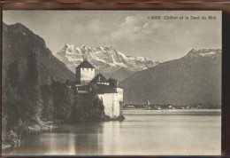 11305062 Chillon Chateau De Chillon Et Dents Du Midi Wallis Genfer See Montreux - Other & Unclassified