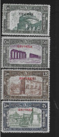 ERITREA 1930 " MILIZIA 3a " 4 VALORI COMPLETA * APPENA LINGUELLATA SASSONE €. 430,00++ B649 - Eritrea