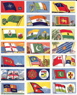 BA97 - SERIE COMPLETE 25 CARTES GOODIES - FLAGS AND EMBLEMS - DRAPEAUX ET EMBLEMES - Sonstige & Ohne Zuordnung