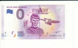 2019-2 - Billet Souvenir - 0 Euro - MOVIE PARK GERMANY - XEAQ - N° 5200 - Privéproeven