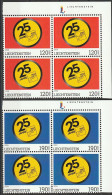 Liechtenstein 2024: 25 Jahre Unabhängige Liechtensteinische Post (120+190) Block + TAB ** MNH (autocollant Self-adhesiv) - Nuovi