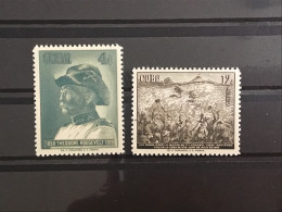 Cuba 1958 Birth Centenary Of Roosevelt Mint SG 894-5 - Unused Stamps