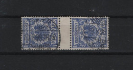 Deutsches Reich  Michel Kat.Nr.gest 48 ZS (2) - Used Stamps