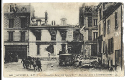 Militaire - Guerre 1914- 1915 -  L'evacuation D'une Ville Bombardee La Ferte Sous Jouarre - Oorlog 1914-18