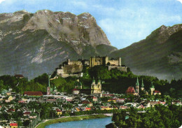 SALZBURG, CASTLE, ARCHITECTURE, MOUNTAIN, CHURCH, TOWER, AUSTRIA, POSTCARD - Salzburg Stadt