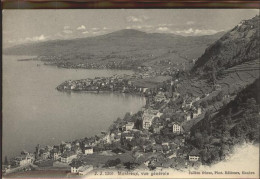 11305037 Montreux VD Vue Generale Lac Leman Montreux - Autres & Non Classés